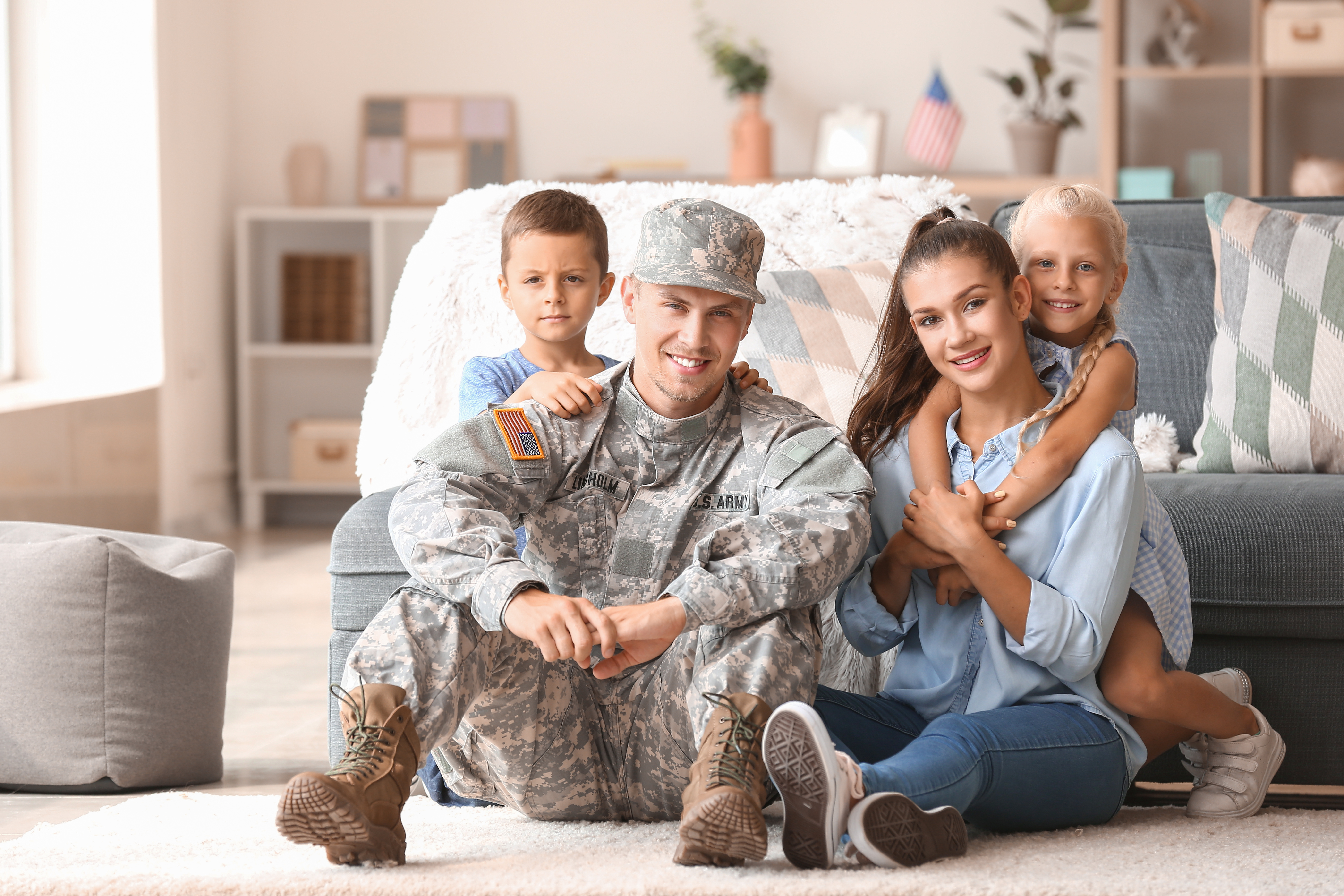 Veteran family, home